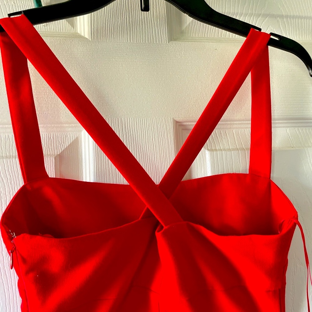 ❣️Beautiful red bodycon LIKELY dress❣️ - Picture 3 of 3